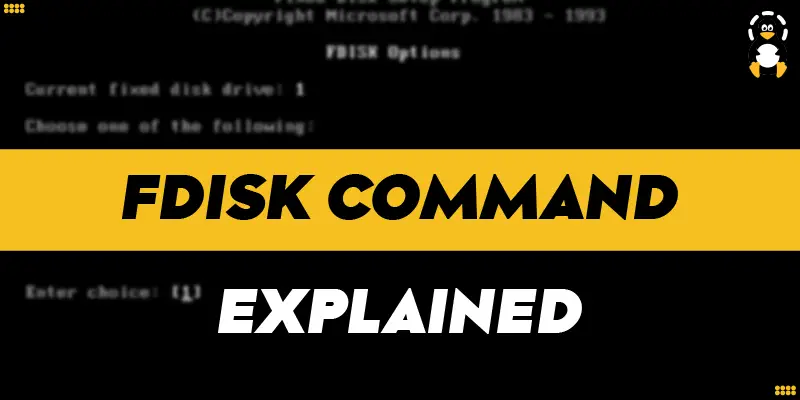 fdisk Command in Linux Explained