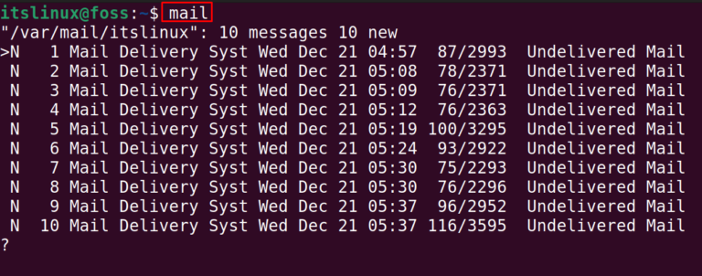 How to use mail command in Linux? – Its Linux FOSS