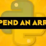 How to Append an Array in Python