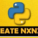How to Create nxnxn in Python