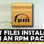 How to List Files Installed From an RPM Package in CentoS