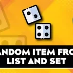 How to Select a Random Item From a List and Set_ _ random.choice()