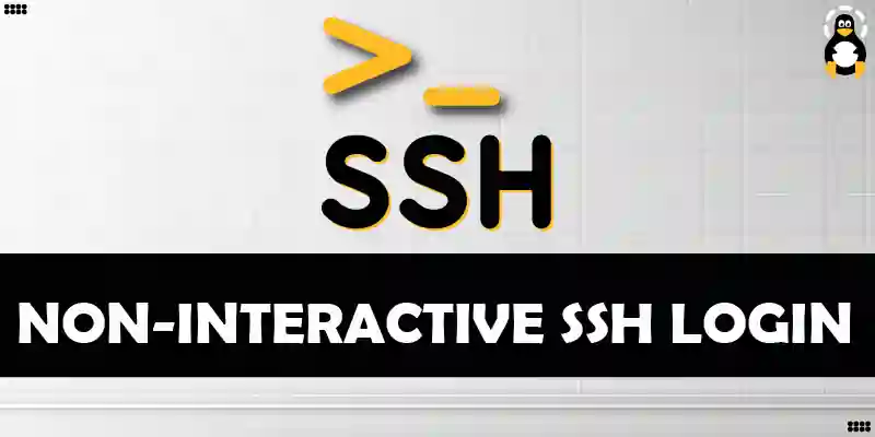 Use sshpass for Non-Interactive SSH Login