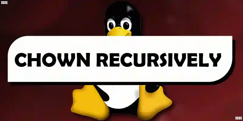 How to chown Recursively on Linux