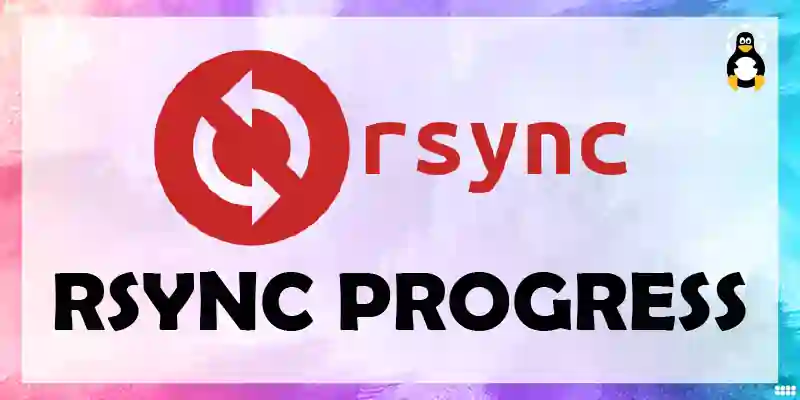 How to see rsync progress