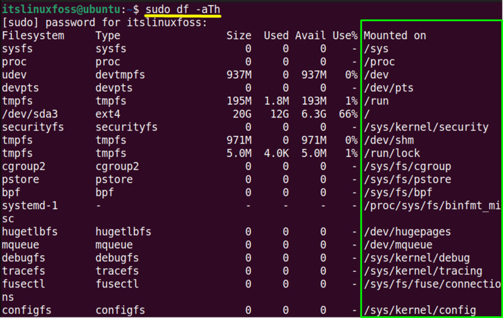 how-to-list-mounted-drives-on-linux-its-linux-foss