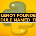 ModuleNotFoundError: No module named 'tkinter' in Python