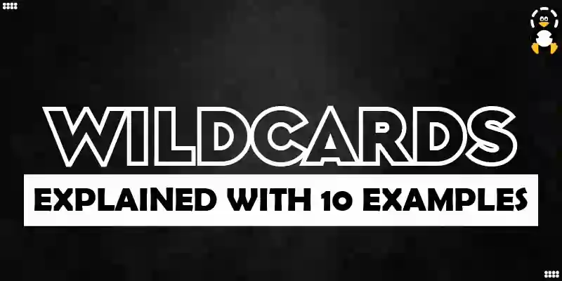 Wildcards in Linux explained with 10 examples