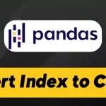Convert Index to Column in Pandas DataFrame