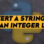 How to Convert a String List to an Integer List in Python