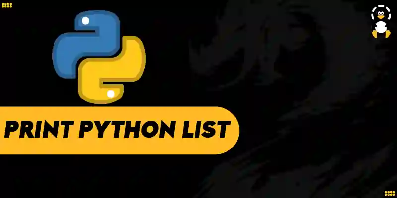How to Print a Python List