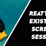 Reattach to an Existing “screen” Session