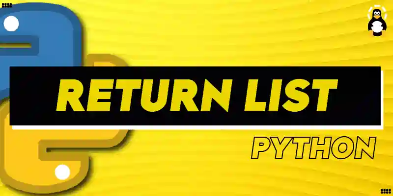 How to Return List in Python