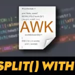 How to Use split() with awk in Linux