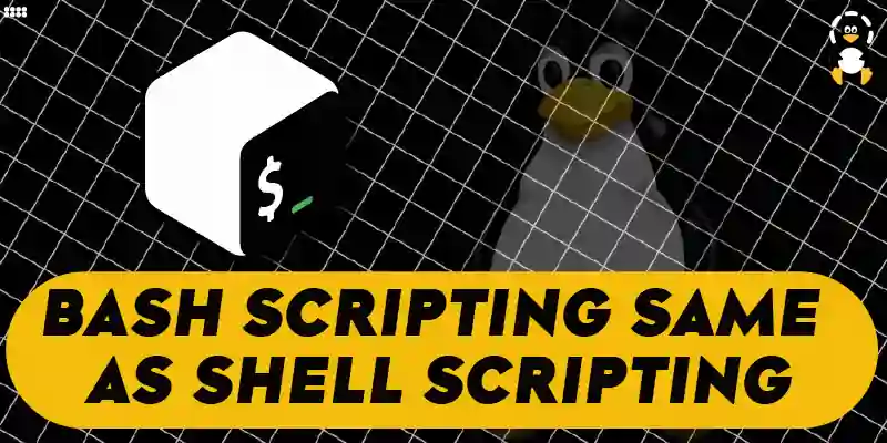 Is Bash Scripting the Same as Shell Scripting