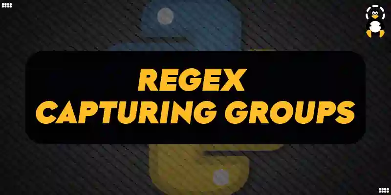 Python Regex Capturing Groups