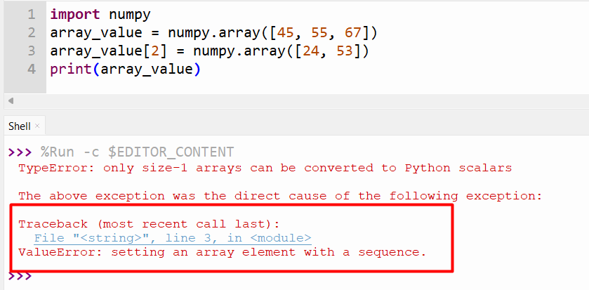 Valueerror: Setting An Array Element With A Sequence – Its Linux Foss