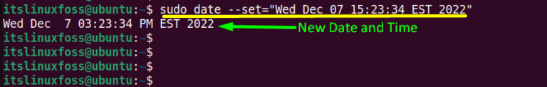 how-to-set-date-and-time-on-linux-its-linux-foss