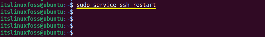 how-to-restart-the-ssh-service-its-linux-foss