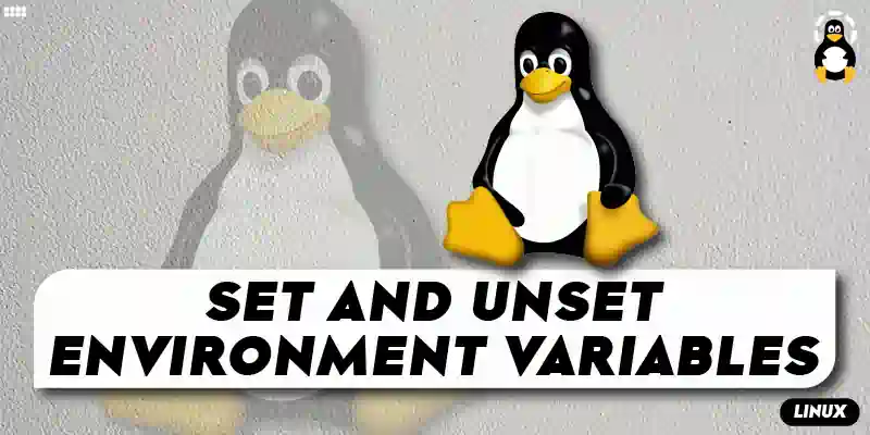 Set and Unset Environment Variables on Linux