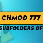 How can I chmod 777 all subfolders of _var_www