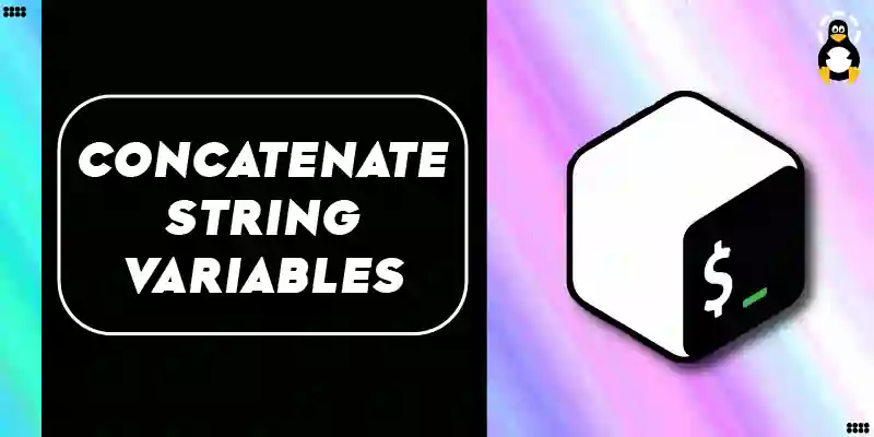 How to Concatenate String Variables in