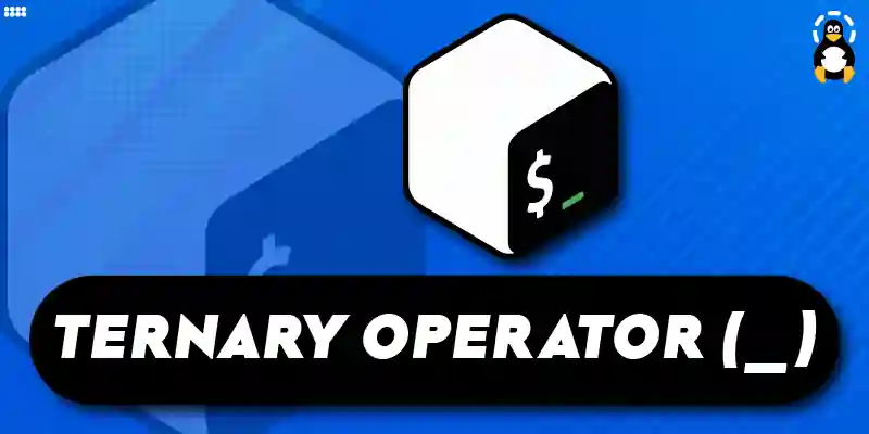 Ternary Operator (_) in Bash
