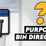 What is the Purpose of bin Directory