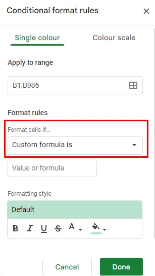 Remove duplicate entries in Google Sheets 3