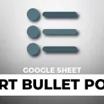 How to Insert BULLET POINTS in Google Sheets