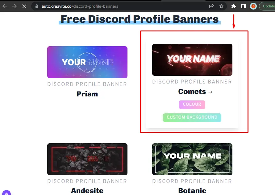 How to Make a Profile Banner for Discord