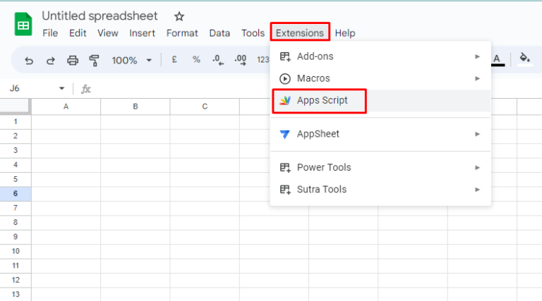 How To Use Script Editor In Google Sheets