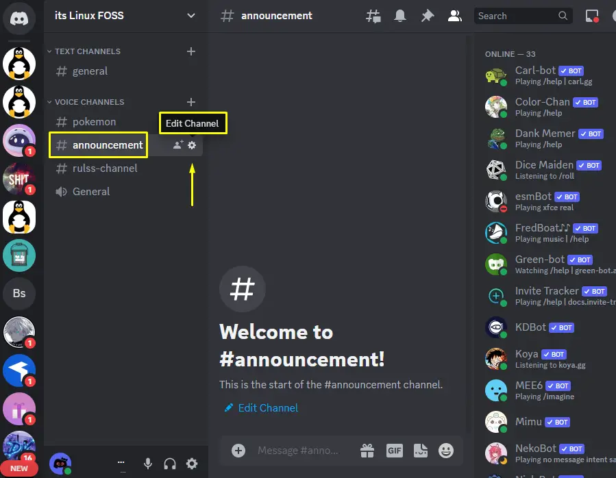 Add Custom Channel Icons in Discord 3