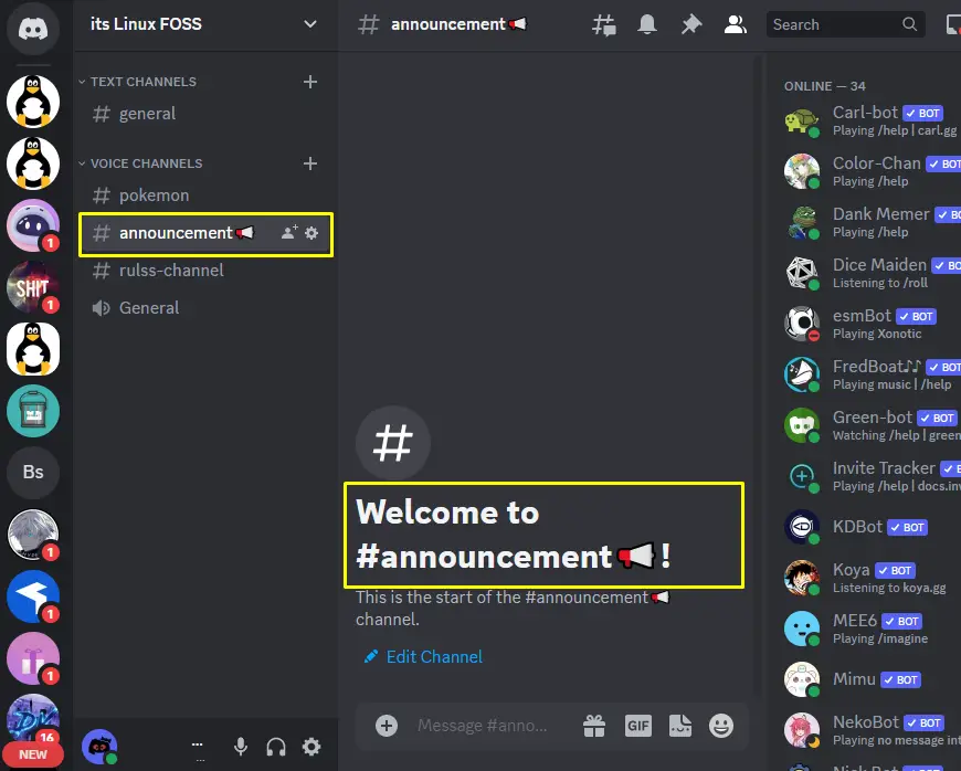 Add Custom Channel Icons in Discord 5