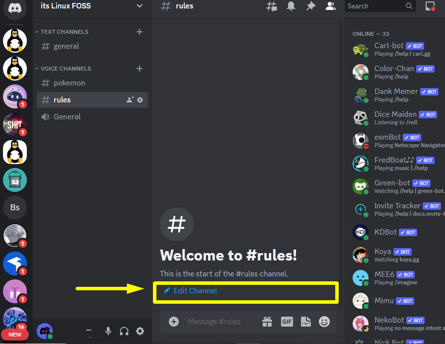 How to Create a Discord Rules Channel? – Its Linux FOSS