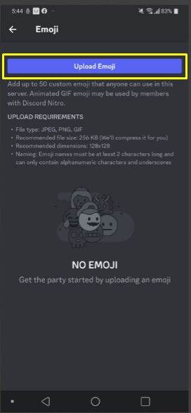 Add Emojis to Discord Channels8