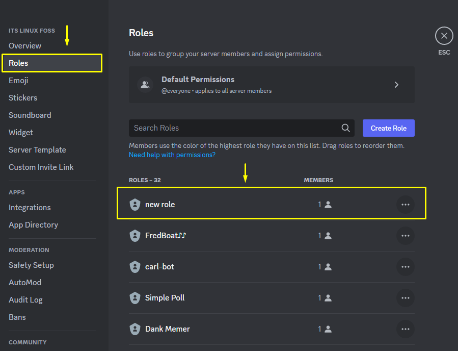 Set the Custom Role Icons1