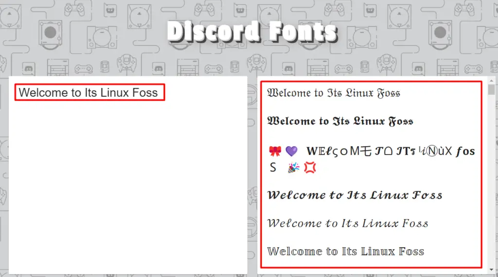 Different Fonts in Discord7