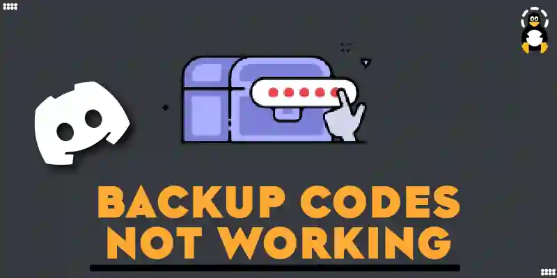 Discord Backup Codes not Working – Its Linux FOSS