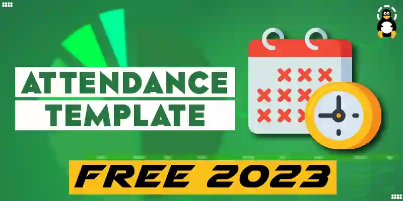 Free 2023 Google Sheets Attendance Template (Easy to Use)