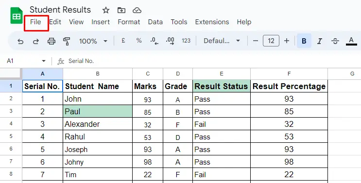 Converting Google Sheets to Excel5