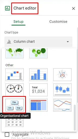 Make an Org Chart in Google Sheets5