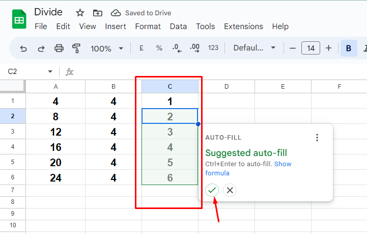 How To Divide Columns In Google Sheets