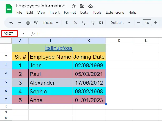 sort by date in Google Sheets 6