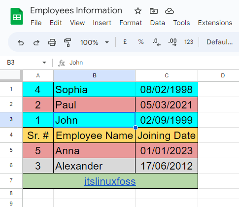 Google Sheets: Effortless Sorting8
