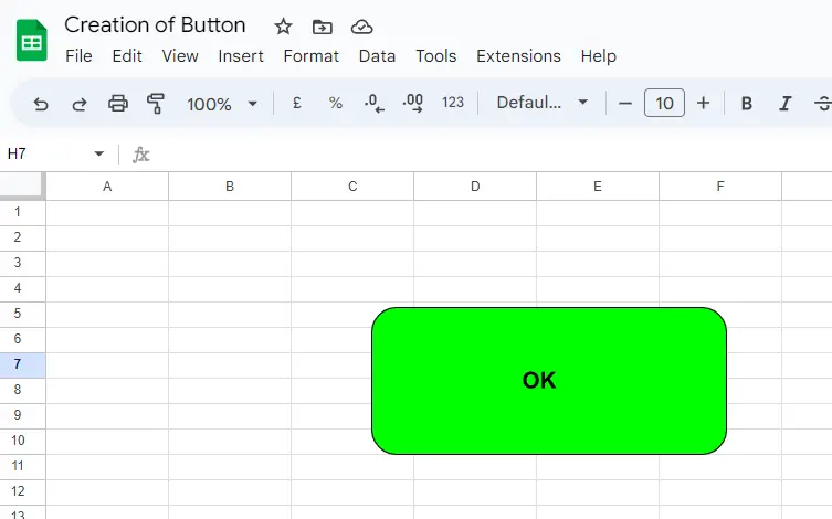 Make a Google Sheets Button6