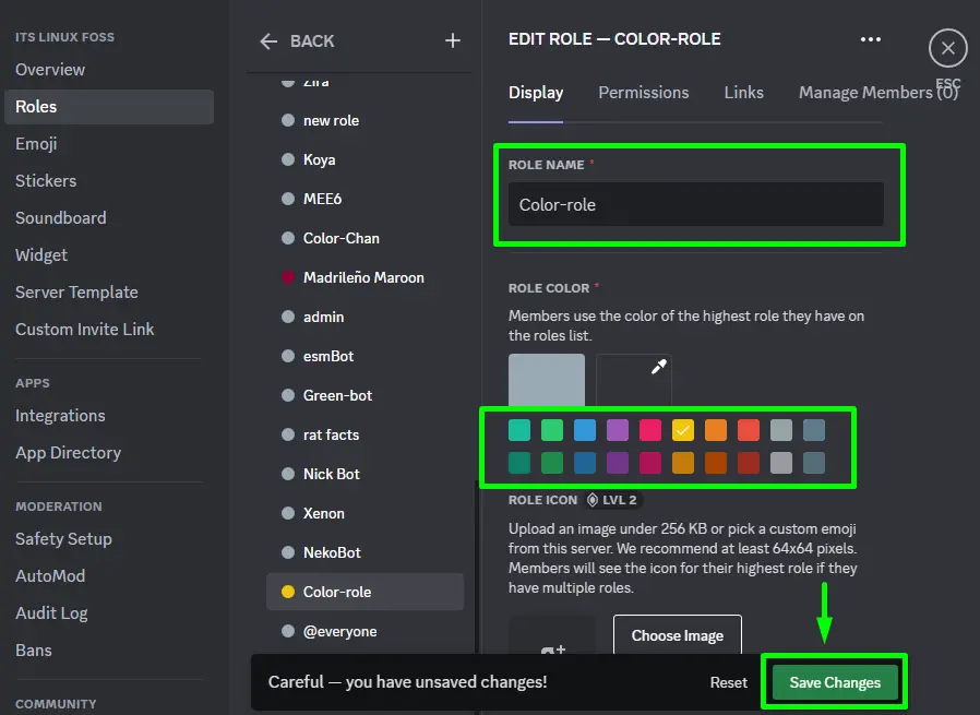 Change the Color Name in Discord3