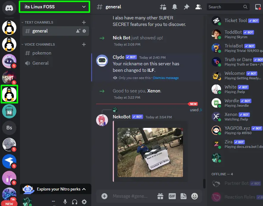 Change the Color Name in Discord