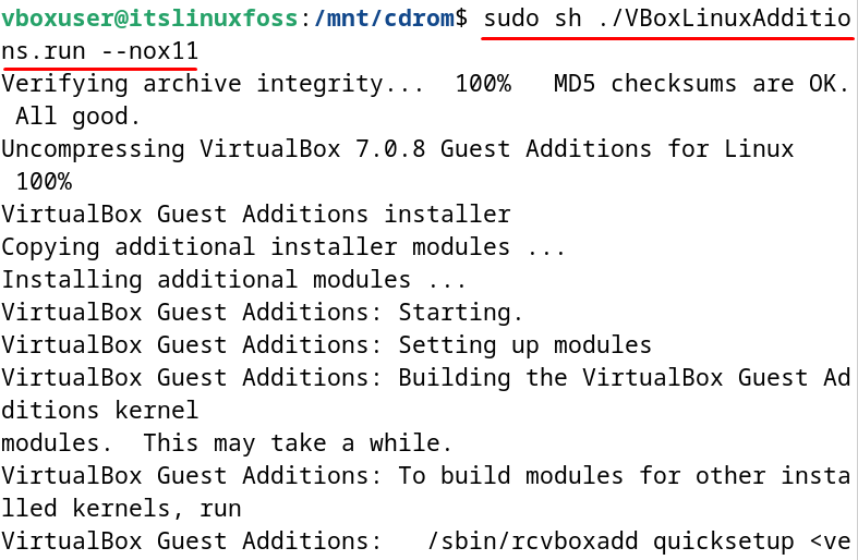 How To Install VirtualBox Guest Additions On Debian 12 Its Linux FOSS