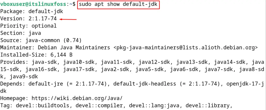 Install Java on Debian 12 Linux 2